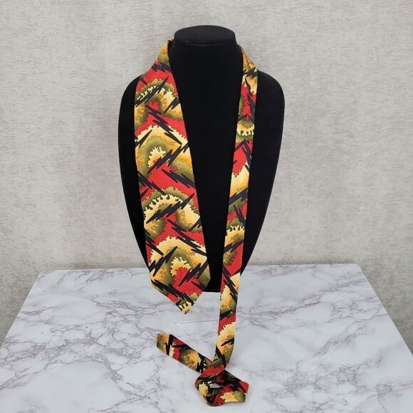 Greatful Dead Back Drop First Set Vintage 90's Silk Necktie Men's Tie - Picture 2 of 10